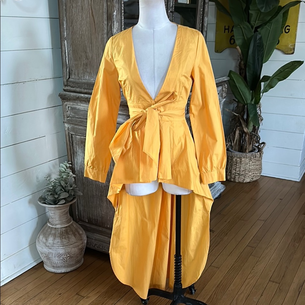 REVEUSE HI LO WOVEN TOP SMALL MEDIUM TAIL NEW